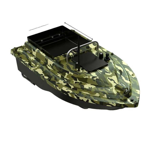 Langaton syöttivene, suuri syöttisäiliö, 400-500 m etäisyysohjaus,Noin 12000mAh