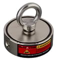 Miniatyrbild 1 av 4: Neodymium Fiskemagnet, 660 lb Vertikalt Dragkraft, Hållbar Stålskal,Endast magnet, 300KG Två sidor