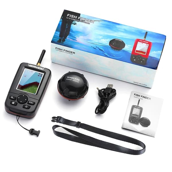 GPS Fiskebåd, Trådløs Sonar Sensor, Fjernbetjening, Kun Fishfinder-1