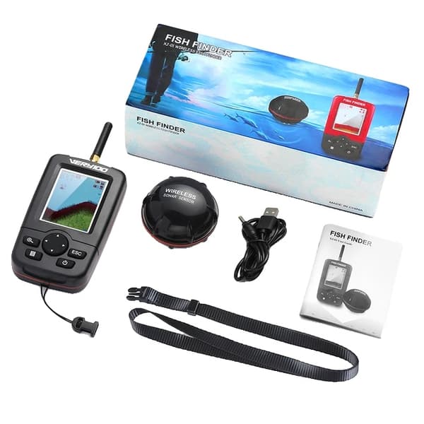 GPS Fiskebåd, Trådløs Sonar Sensor, Fjernbetjening, Kun Fishfinder-1
