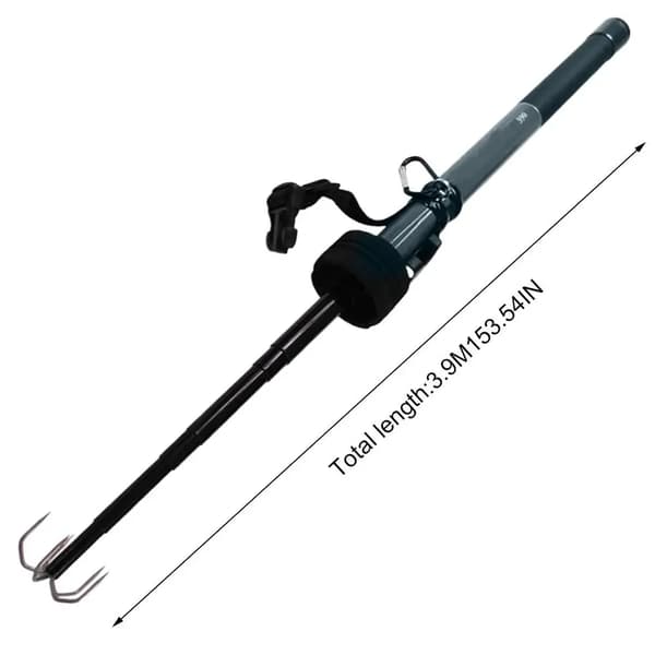 Squid Jigs Fiskegrej, Holdbart Fiskekrogsmateriale, Egnet til Begyndere,Sort