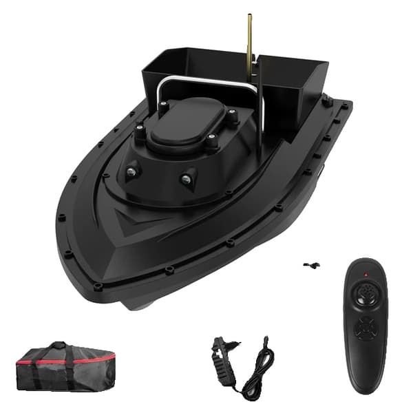 Fiskedragare Båt, Trådlös Fjärrkontroll, 3kg Last, D12F UTAN GPS 18000mAh