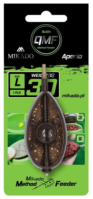 KORIKORI Mikado Method FEEDER APERIO 40g QMF SYSTEM L GROUND 1 kpl