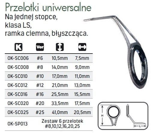GROMMET JAXON SET OK-SP013 |OK-SP013