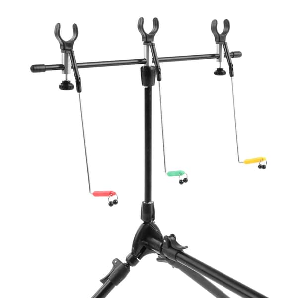 Fiskestang Pod Stativ, Justerbar Holder, Bid Alarm, Swinger Indikator,1 sæt