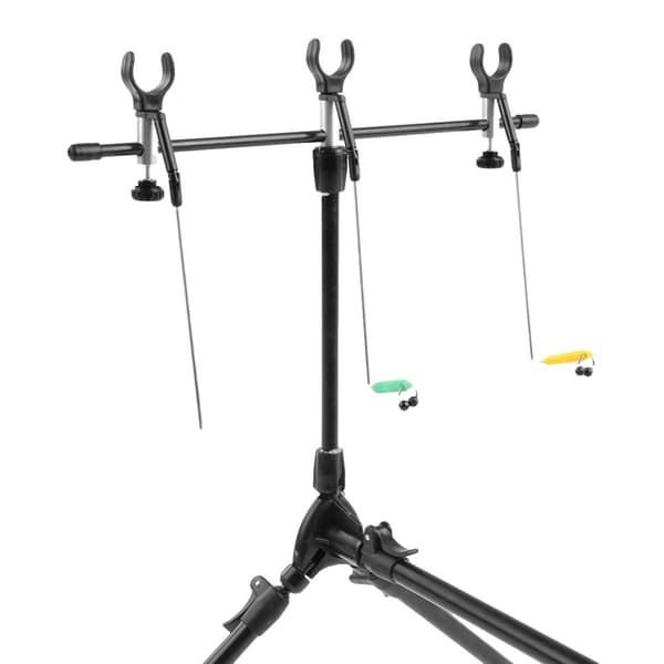 Fiskestang Pod Stativ, Justerbar Holder, Bid Alarm, Swinger Indikator,1 sæt