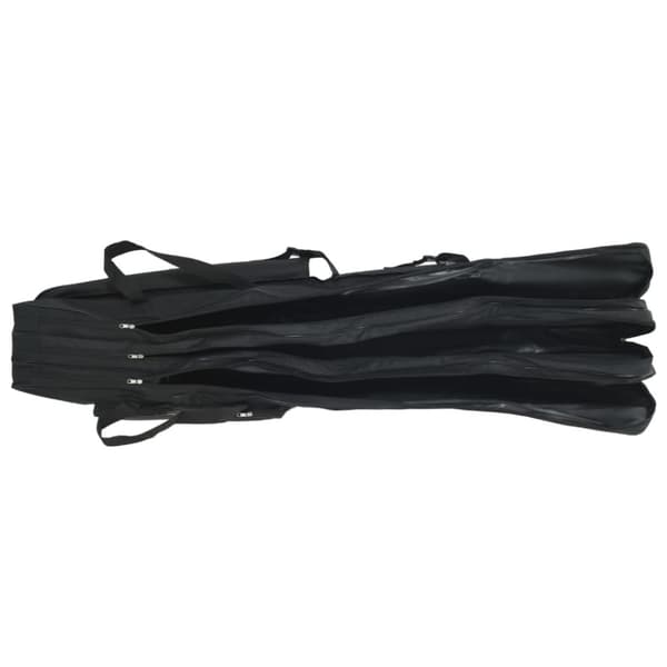 vidaXL Fiskestangpose svart 150 cm oxfordstoff
