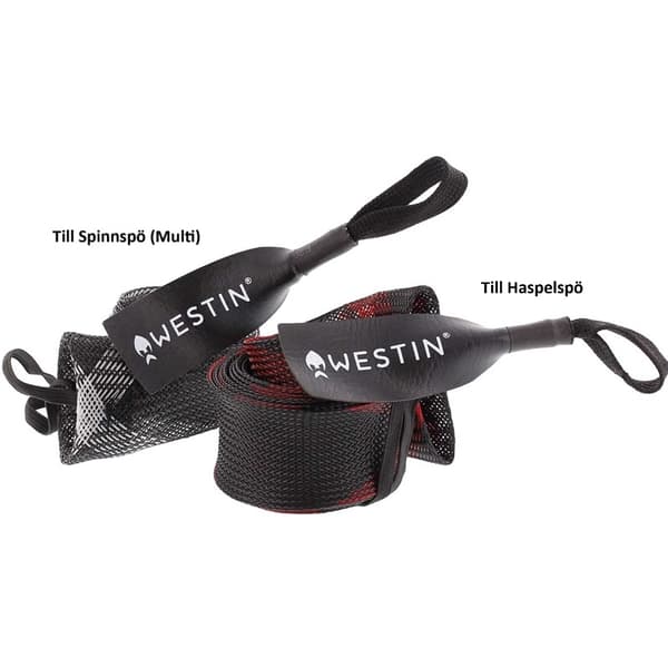 Westin Rod Cover Trigger Split Up To 8'6"/255cm Black/Silver 3cm x 80cm