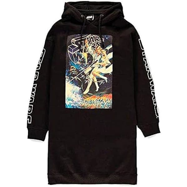 Hoodie - DIFUZED - Star Wars - Svart - Unisex - Storlek S