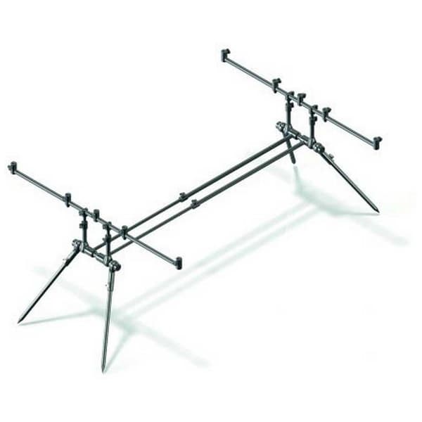 Carp Spirit 3 Rod Pod Rod Pod Svart