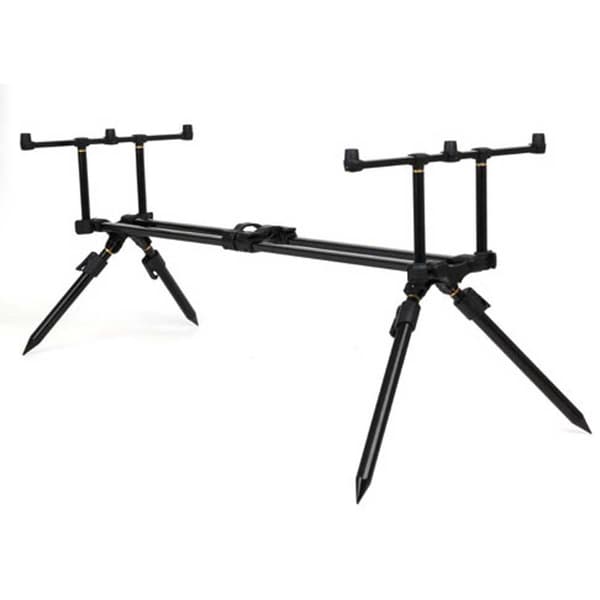 Fox International Horizon Dual 4 Rod Rod Pod Svart