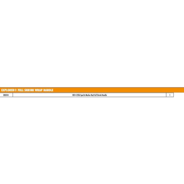 Fox International Monni Rod Explorer Spod Marker Full Shrink Musta 3.05 m / 4.25 Lbs