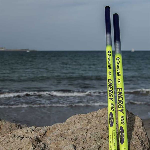 Grauvell Vallankaappaus Rod Energy Hopeinen 5.00 m
