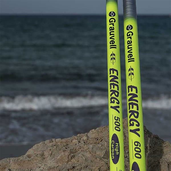 Grauvell Vallankaappaus Rod Energy Hopeinen 5.00 m