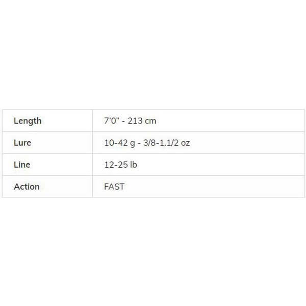 Molix Resa Baitcasting Rod Fioretto Essence Svart 2.13 m / 10-42 g