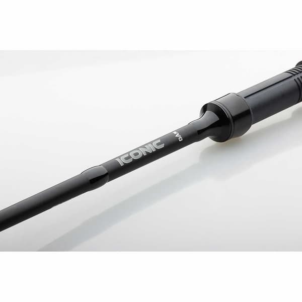 Dam Iconic Carp 2 Avsnitt Karpfiske Stång Silver 2.40 m / 2.50 Lbs