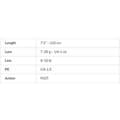 Miniatyrbillede 2 af 4: Molix To Sektioner Spindestang Fioretto Essence All Round Sort 2.29 m / 10-35 g