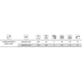 Miniatyrbillede 2 af 8: Mikado Vippende Stang Kamisori Perch Sort 2.20 m / 1-12 g