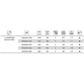 Miniatyrbillede 2 af 8: Mikado Roterende Stang Lx Saphire Fazlite Sort 2.40 m / 1-10 g