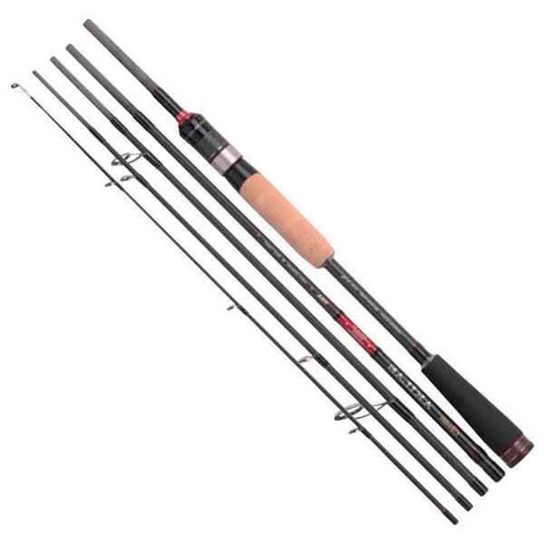 Gamakatsu Roterende Stang Akilas Mobile Travel Sort 2.70 m / 10-45 g