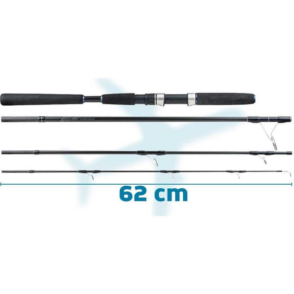 Molix Haspelspö Fioretto Essence Travel Svart 2.20 m / 15-50 g
