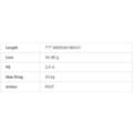 Miniatyrbillede 2 af 4: Molix Roterende Stang Fioretto Speciale Game 1+1 Sort 2.20 m / 10-60 g