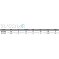 Pikkukuva 2 / 2: Maver Pyörivä Sauva Dragonair Hopeinen 2.50 m / 15-80 g