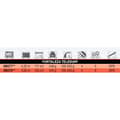 Pikkukuva 3 / 3: Tubertini Surfcasting Sauva Fortaleza Telesurf Musta 4.50 m / 100-250 g