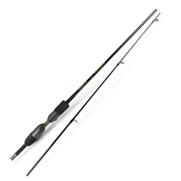 Mustad Let Spindestang Detector Salt 2 Sections Sort 2.05 m / 10 g
