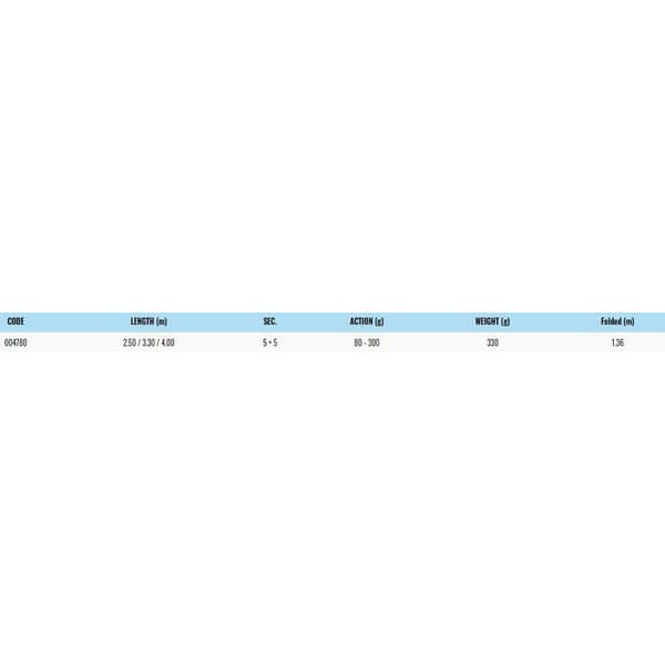 Zunzun Surfcasting Stång Sparid Guld 4.00 m / 80-300 g