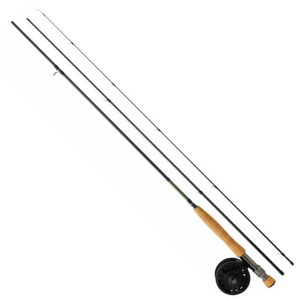 Daiwa Fluefiskestang Set Fly 01 Sort 2.70 m / Line 4 / 5