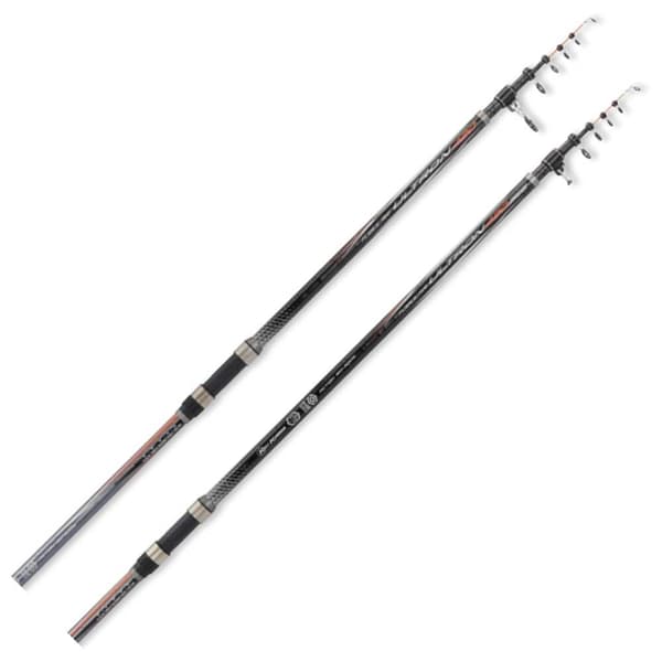 Kali Teleskopisk Surfcasting Rod Ultron Can Silver 4.20 m / 150-300 g