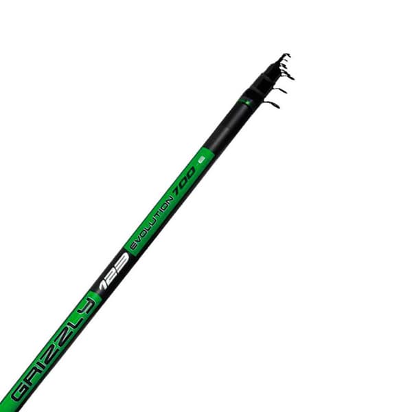 Maver Vallankaappaus Rod Grizzly 123 Evo Hopeinen 7.00 m