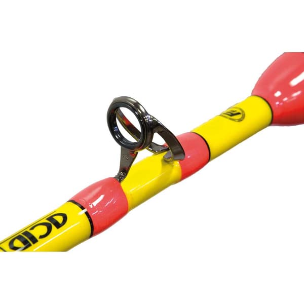 Fishing Ferrari Trolling Stang Acid Gul,Sort 2.00 m / 20-50 Lbs