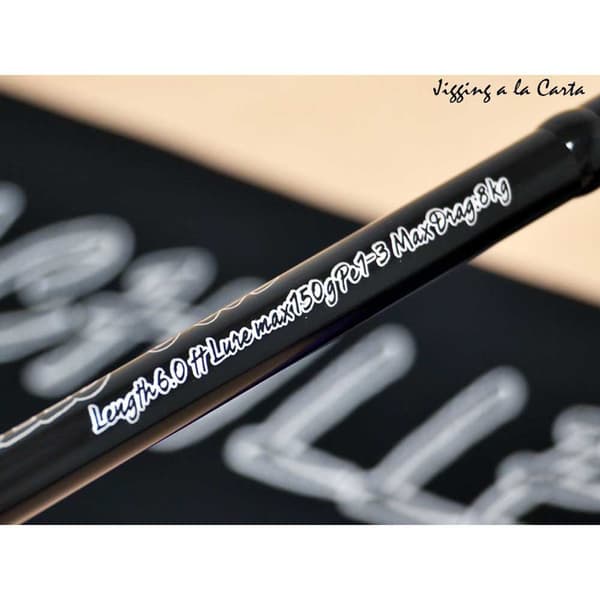 Jlc Jiging Rod Spartan Gear Achilles Musta 1.83 m / 150 g