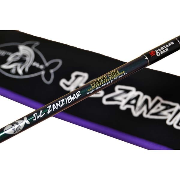 Jlc Jigging Stång Spartan Gear Zanzibar Slow Svart 1.98 m / 200 g