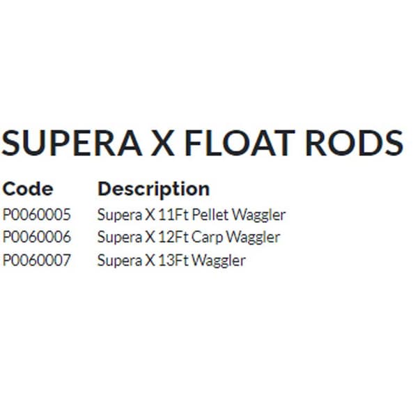 Preston Innovations Karppi Onki Supera X Waggler Hopeinen 3.96 m