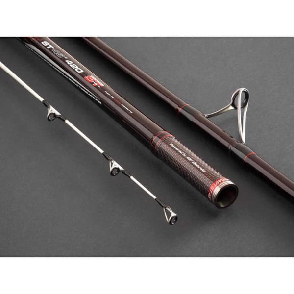 Cinnetic Surfcasting Sauva Raycast Red Fire St 45° Flexi Tip Hybrid Hopeinen 4.25 m / 125-250 g