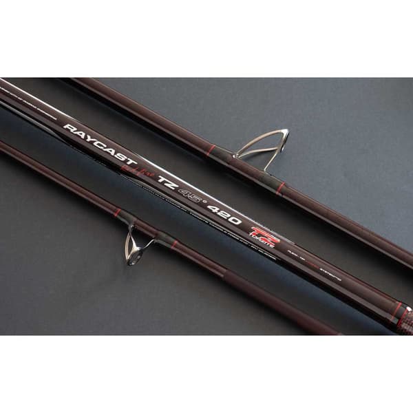 Cinnetic Surfcasting Stång Raycast Red Fire Tz 45° Flexi Tip Hybrid Silver 4.25 m / 125-250 g