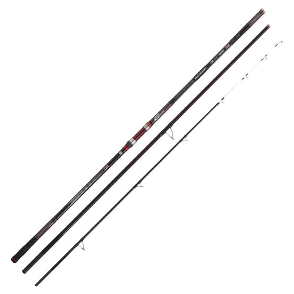Cinnetic Surfcasting Stång Raycast Red Fire Tz 45° Flexi Tip Hybrid Silver 4.25 m / 125-250 g
