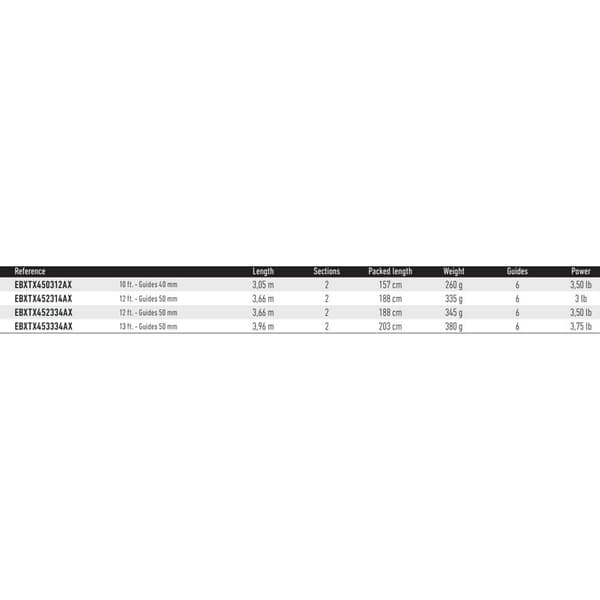 Daiwa Karpefiskeri Stang Emblem Xt X45 Søvfarvet 3.66 m / 3 Lbs