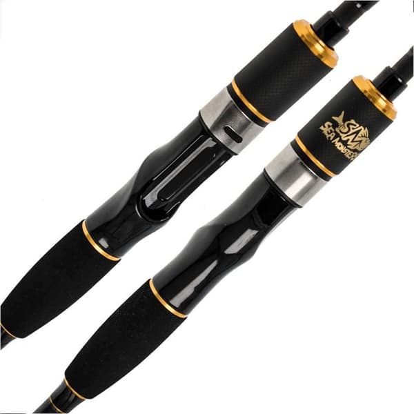 Sea Monsters Langsom Vippende Stang Spaghetti Sj Plus Ii Sort 1.96 m / 70-200 g