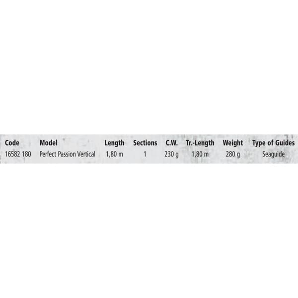 Black Cat Monni Rod Perfect Passion Vertical Keltainen,Musta 1.80 m / 230 g