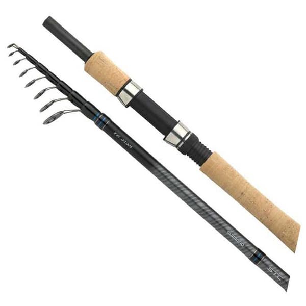 Shimano Fishing Haspelspö Stc Mini Tele Travel Brun,Svart 2.40 m / 10-30 g