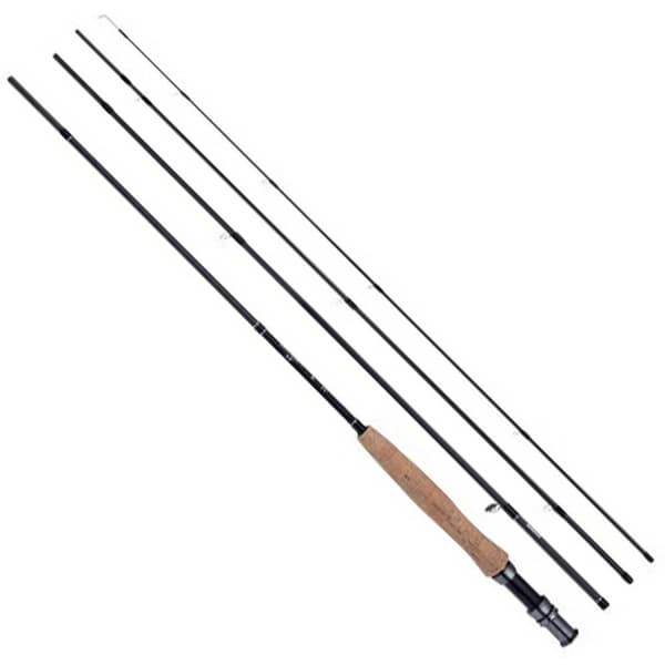 Shimano Fishing Perhokalastus Biocraft Xtc Hopeinen 2.74 m / Line 5
