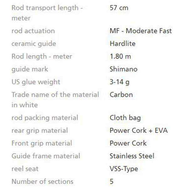Shimano Fishing Roterende Stang Catana Fx Tele Sort 1.65 m / 1-11 g