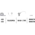 Miniatyrbillede 2 af 6: Falcon Teleskopisk Surfcasting Rod Wild Mormora  4.00 m / 100 g