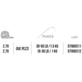 Miniatyrbillede 2 af 2: Bulox Bundforsendelsesstang Blue Boat  2.70 m / 16-30 Lbs