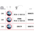Miniatyrbillede 2 af 2: Falcon Egging Stang Supreme Sensi Tip  2.40 m / 2-3.5 EGI