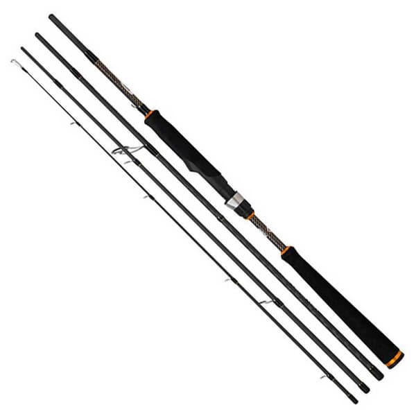 Cinnetic Pyörivä Sauva Raycast Xbr 4 Travel Slim Musta 2.40 m / 5-25 g